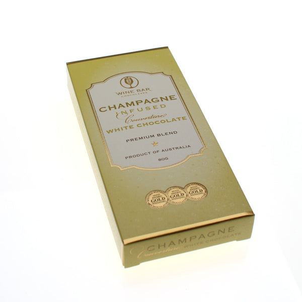 Champagne Infused White Chocolate Winebar Chocolates 
