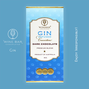 Gin Infused Dark Chocolate