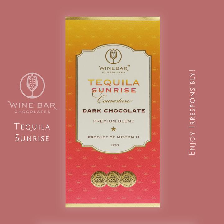 Tequila Sunrise Dark Chocolate