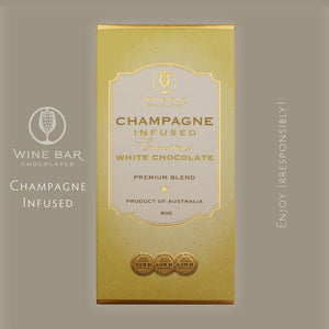 Champagne Infused White Chocolate