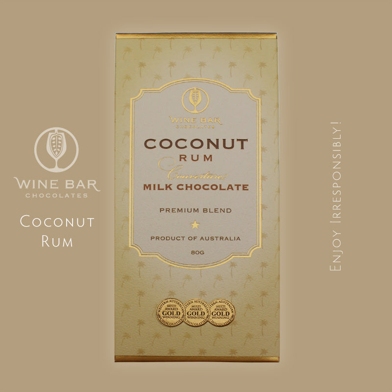 Coconut Rum Milk Chocolate