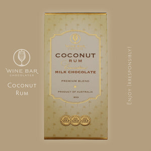 Coconut Rum Milk Chocolate