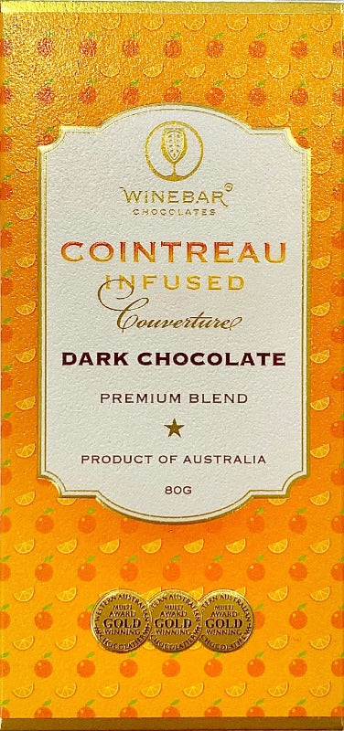 Cointreau Infused Dark Chocolate