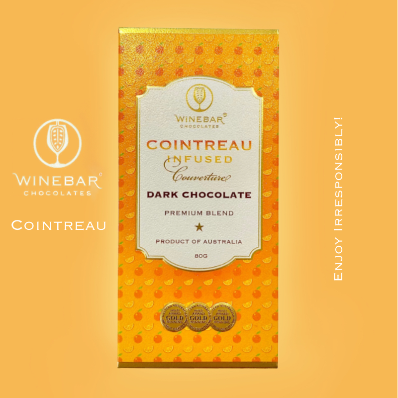 Cointreau Infused Dark Chocolate