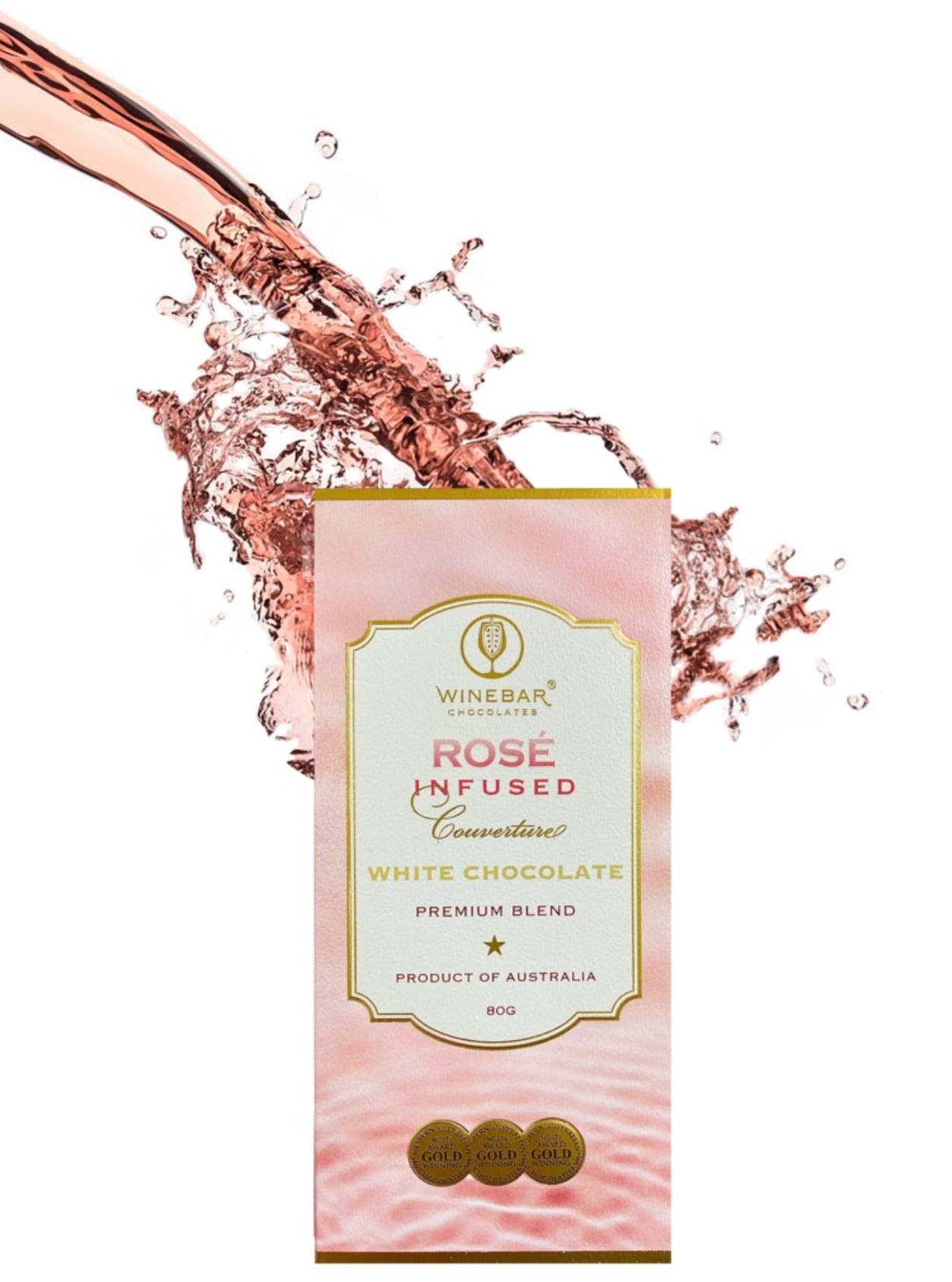 Rosé Infused White Chocolate