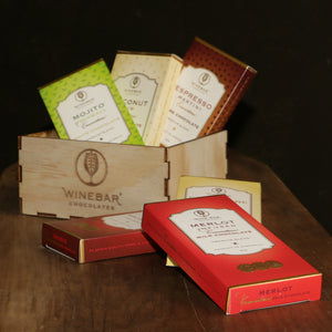 Winebar Chocolates Six Gift Box